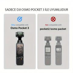 Markofist MF-EK30 Dji Osmo Pocket 3 Uyumlu Ekran Koruma Seti