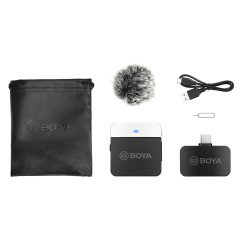 Boya BY-M1LV-U Android Telefon Type-c Kablosuz Mikrofon