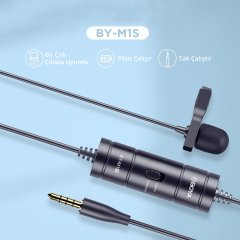 Boya BY-M1S Yaka Mikrofonu