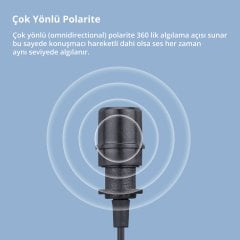 Boya BY-M1S Yaka Mikrofonu