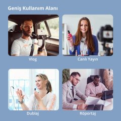 Boya BY-M1S Yaka Mikrofonu