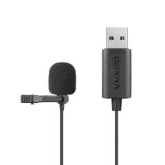 Boya BY-LM40 USB Bilgisayar Yaka Mikrofonu