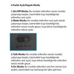 Boya BY-GM18CB Masaüstü Kürsü Mikrofonu