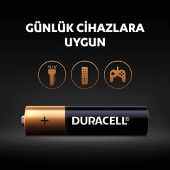 Duracell Basic Alkalin 10'lu AAA İnce Kalem Pil