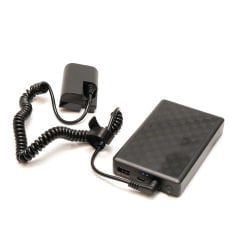 PDX LP-E6 Canon Kamera Kesintisiz Güç Kaynağı Dummy + Powerbank