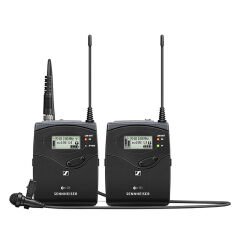 Sennheiser İkili Kablosuz El ve Yaka Mikrofonu Seti
