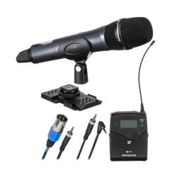 Sennheiser İkili Kablosuz El ve Yaka Mikrofonu Seti