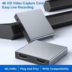 ULT-Unite Playstation Xbox Bilgisayara Aktarım ve Kayıt Kartı 4K@30FPS 1080P@60FPS Capture Card (Monitör Çıkışlı)