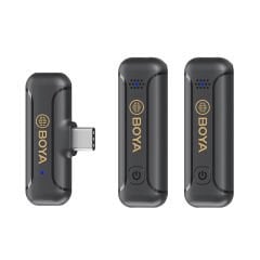 Boya BY-WM3T2-U2 İkili Kablosuz Yaka Mikrofonu