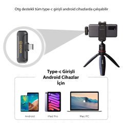 Boya BY-WM3T2-U2 İkili Kablosuz Yaka Mikrofonu