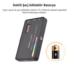 Andoer W140 RGB Led Video Efekt Işığı