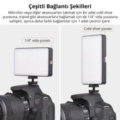 Andoer W140 RGB Led Video Efekt Işığı