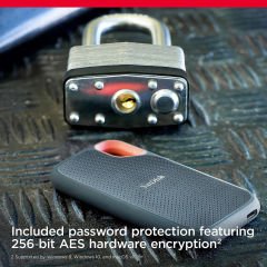 SanDisk Extreme 4 TB 1050 mb/s Taşınabilir SSD, USB 3.2 Gen 2 (Siyah)