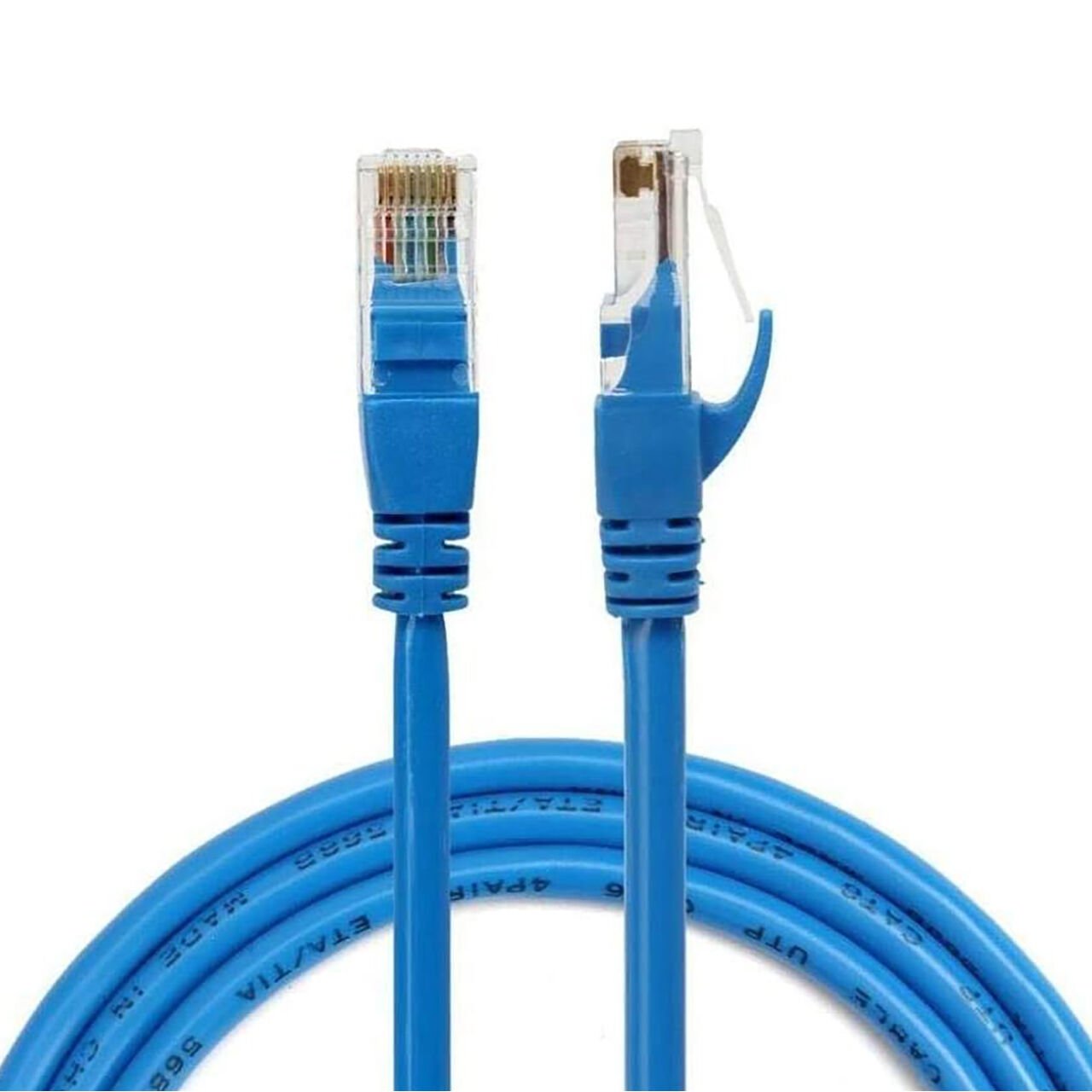 Alfais 4611 Cat6 Ethernet Kablosu Mavi 3m
