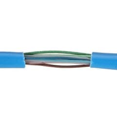 Alfais 4612 Cat6 Ethernet Kablosu Mavi 10m