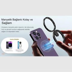 Ulanzi M023GBW1 Magfilter Magsafe Uyumlu 52mm Filtre Takma Halkası (HP-013)