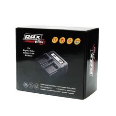 PDX AHDBT-801H Gopro Hero 5 6 7 8 Aksiyon Kamera Ikili Hızlı Şarj Cihazı + 2 Batarya