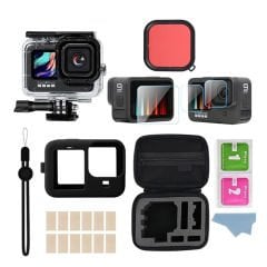 Markofist MF-AKAS30 Gopro Hero 9 10 11 12 Aksesuar Seti 6 Parça