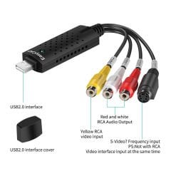 Markofist MF-CC11 Analog RCA USB Video Capture Card