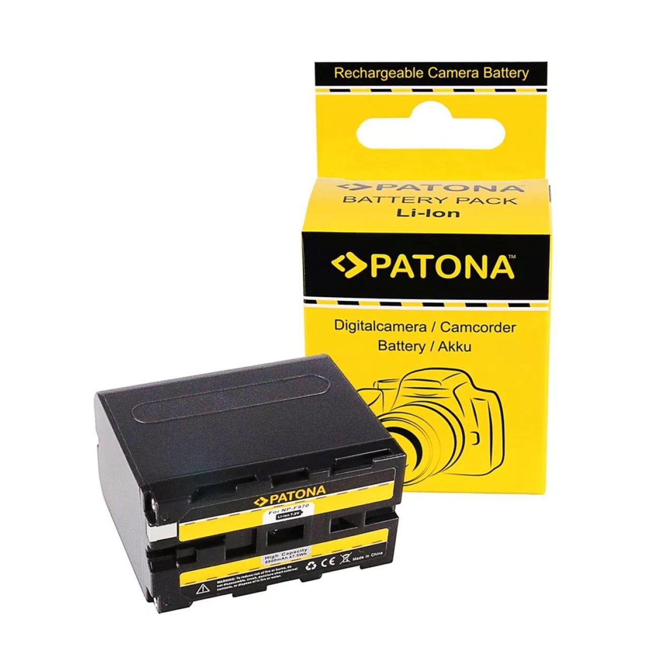 Patona NP-F970D Sony Kamera Batarya