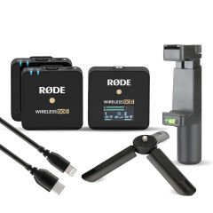 Rode Wireless GO II 2 Iphone Mikrofon Seti