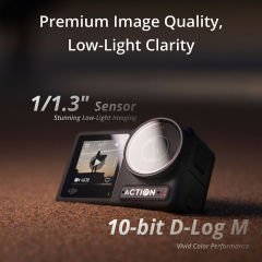 Dji Osmo Action 4 Standard Combo Aksiyon Kamera - Distribütör Garantili