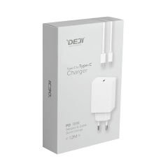 Deji DJ-S11 PD 18W Usb Şarj Aleti + Type-c Kablo