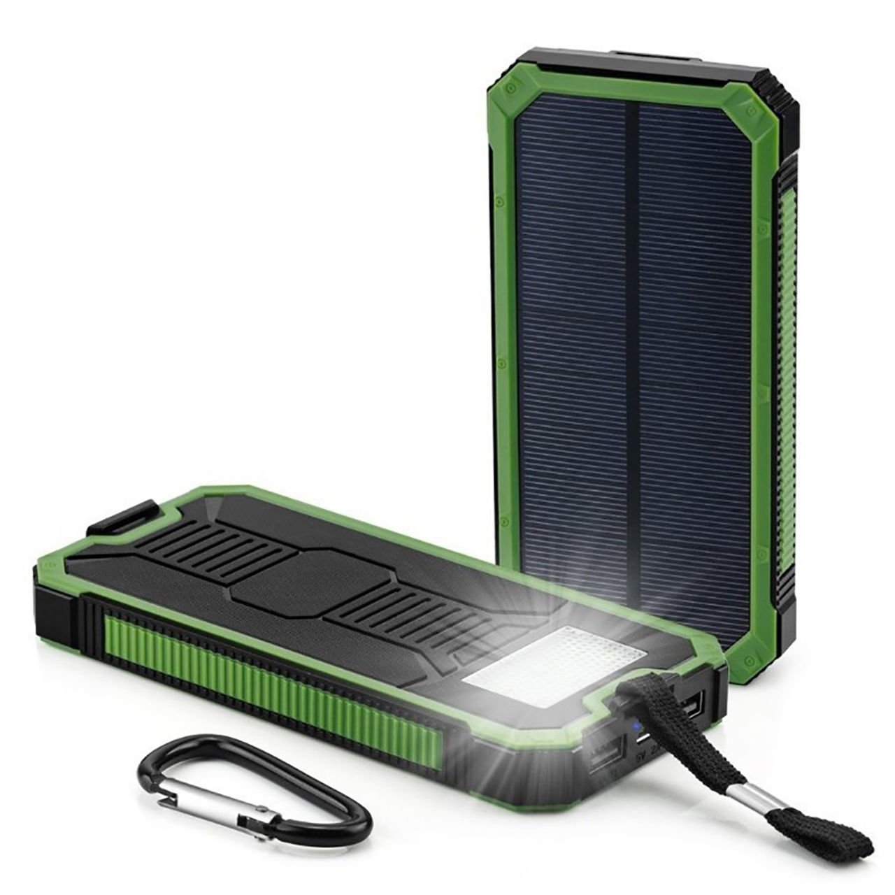 Deji DJ-OL02 Güneş Enerjili Powerbank 10000mah Yeşil
