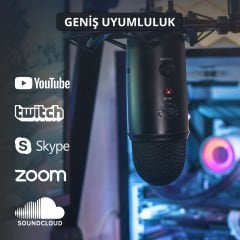 Blue Yeti Profesyonel USB Yayıncı Mikrofonu