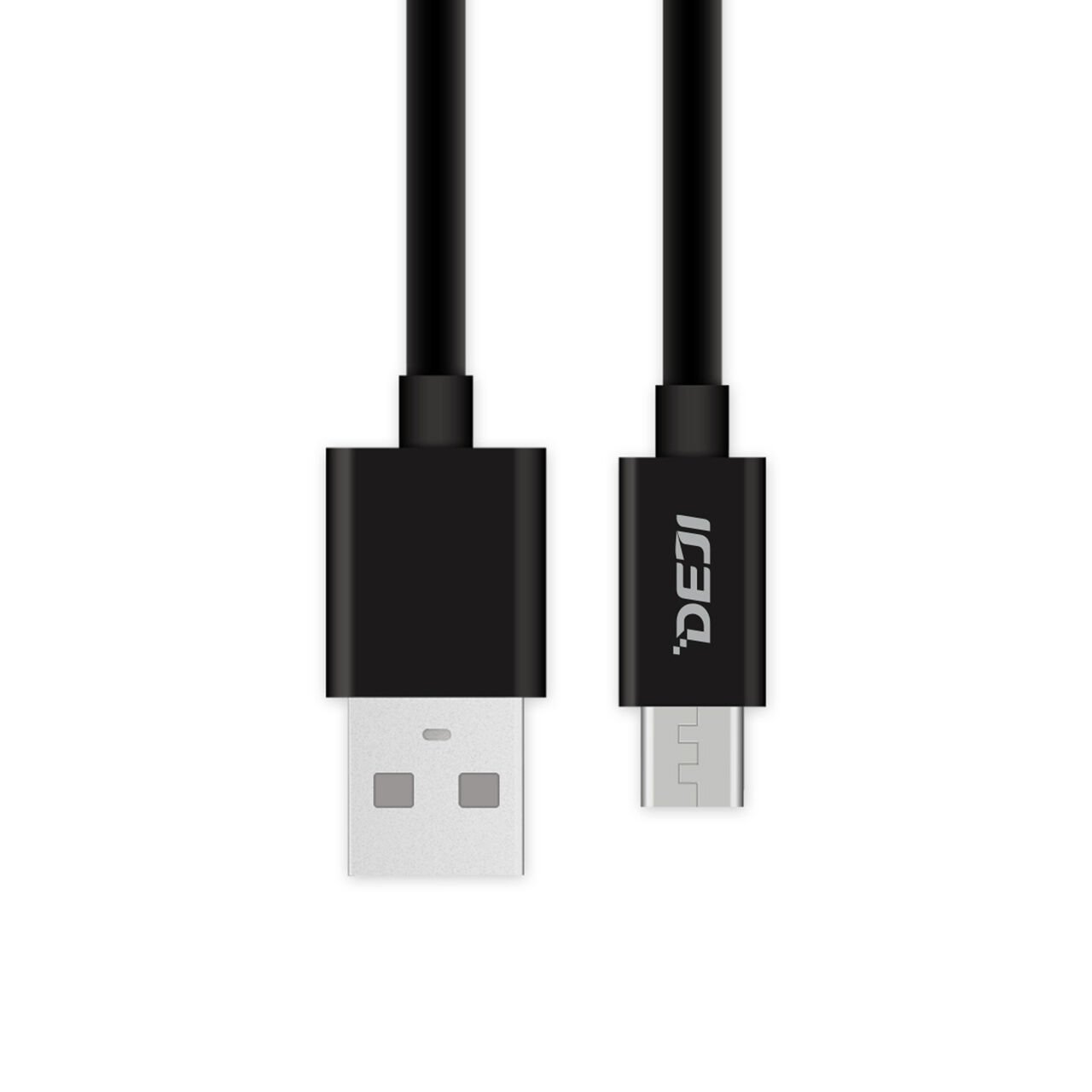 Deji DJ-C02 Micro Usb Data ve Şarj Kablosu Siyah