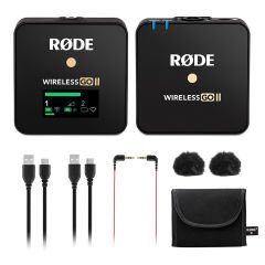 Rode Wireless GO II Tek Kişilik Kablosuz Mikrofon Seti