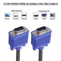 S-Link SL-VGA16 Vga Kablo 1.5m