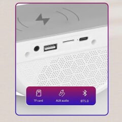 Markofist MF-BT2301 Kablosuz Şarjlı RGB Bluetooth Hoparlör
