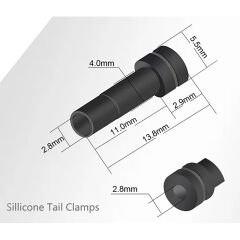 R-Connector 3.5mm TRRS Metal Jack Konnektör