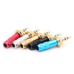 R-Connector 3.5mm TRS Metal Vidalı Jack Konnektör
