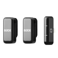 Rode Wireless Micro Lightning İkili Kablosuz Yaka Mikrofonu - Distribütör Garantili