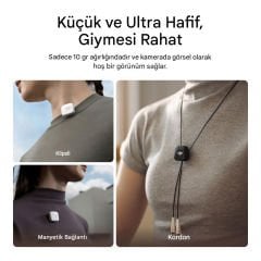 DJI Mic Mini 2 Kişilik Kablosuz Yaka Mikrofonu - Distribütör Garantili