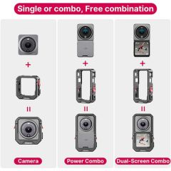 Ulanzi C-Action2 DJI Action 2 Manyetik Metal Cage Çerçeve
