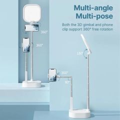 Ulanzi K14 Canlı Yayın Masaüstü Işık Standı