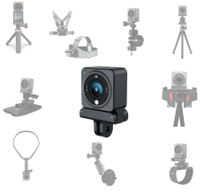 Oem Marka DJI Action 2 / 3 / 4 için Çatal Taban Adaptörü