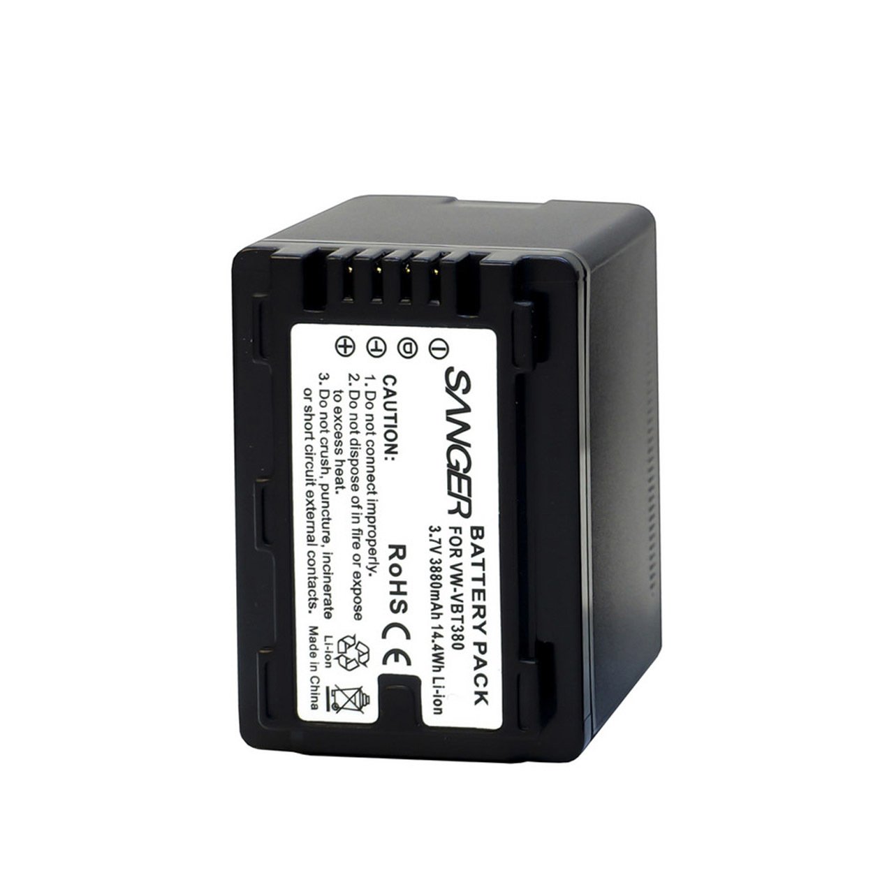 Sanger VW-VBT380 Panasonic Kamera Batarya