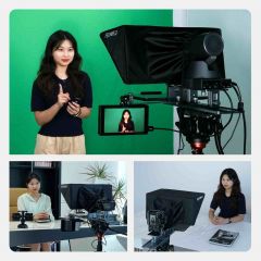 FEELWORLD TP16 Taşınabilir 16 İnç Katlanır Telepronter