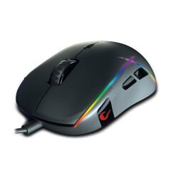 Rampage SMX-R115 Gear-x 6400dpi Hareketli RGB Işıklı 9 Adet Makro Tuşlu Gaming Oyuncu Mouse