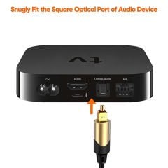 CableCreation CF0043 Spdif Optik Ses Kablosu 1.83m