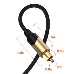 CableCreation CF0043 Spdif Optik Ses Kablosu 1.83m