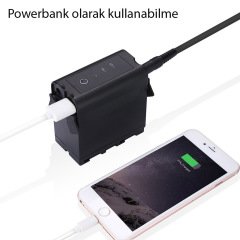 Sanger DC-F960 Sony Kamera Batarya Powerbank