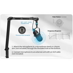 Boya BY-DM500 Dinamik Yayın Mikrofonu