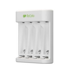 Gp Recyko E411 4'lü Kalem Pil USB Şarj Cihazı