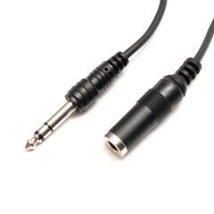 Profitec VK 5 6.35mm Stereo Dişi-Erkek Spiralli Uzatma Kablosu 5m