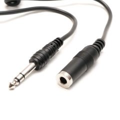 Profitec VK 5 6.35mm Stereo Dişi-Erkek Spiralli Uzatma Kablosu 5m